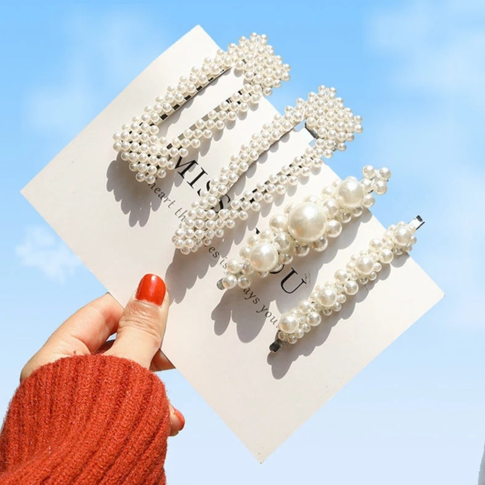 Pearl Hair Clip - Picture 4 of 6